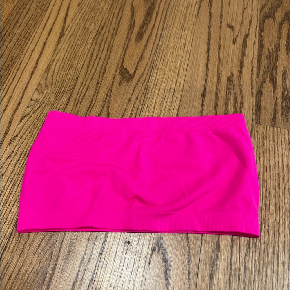 Hot Pink Women's tube top one size fits all